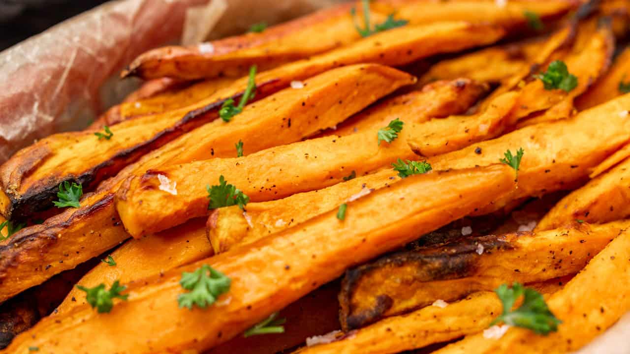 Air Fryer Sweet Potato Fries Karinokada