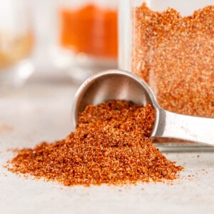 Homemade taco seasoning.