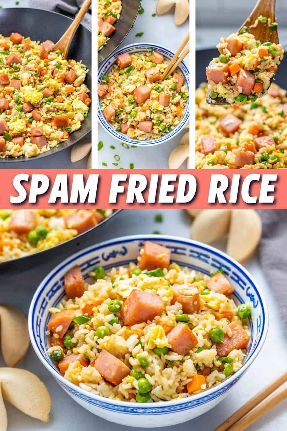 Takeout spam fried rice