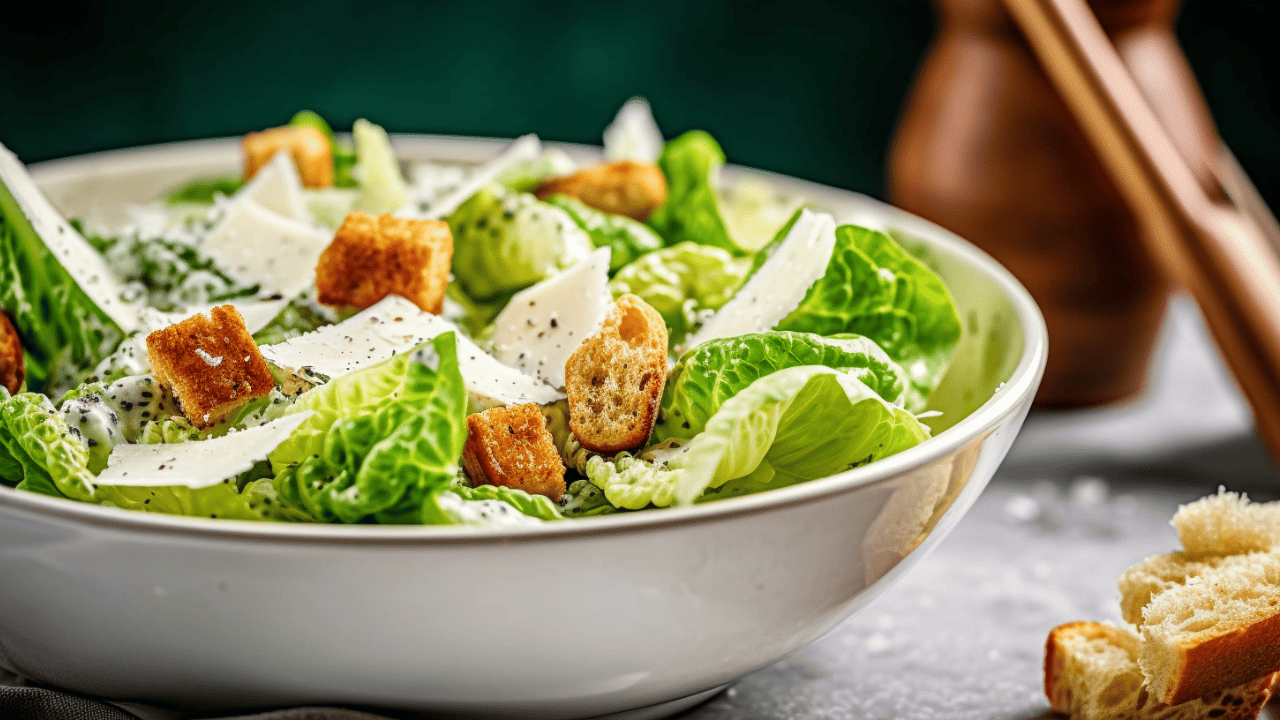 Classic Caesar Salad - The Stay At Home Chef