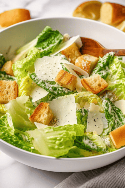 Classic Caesar Salad - The Stay At Home Chef