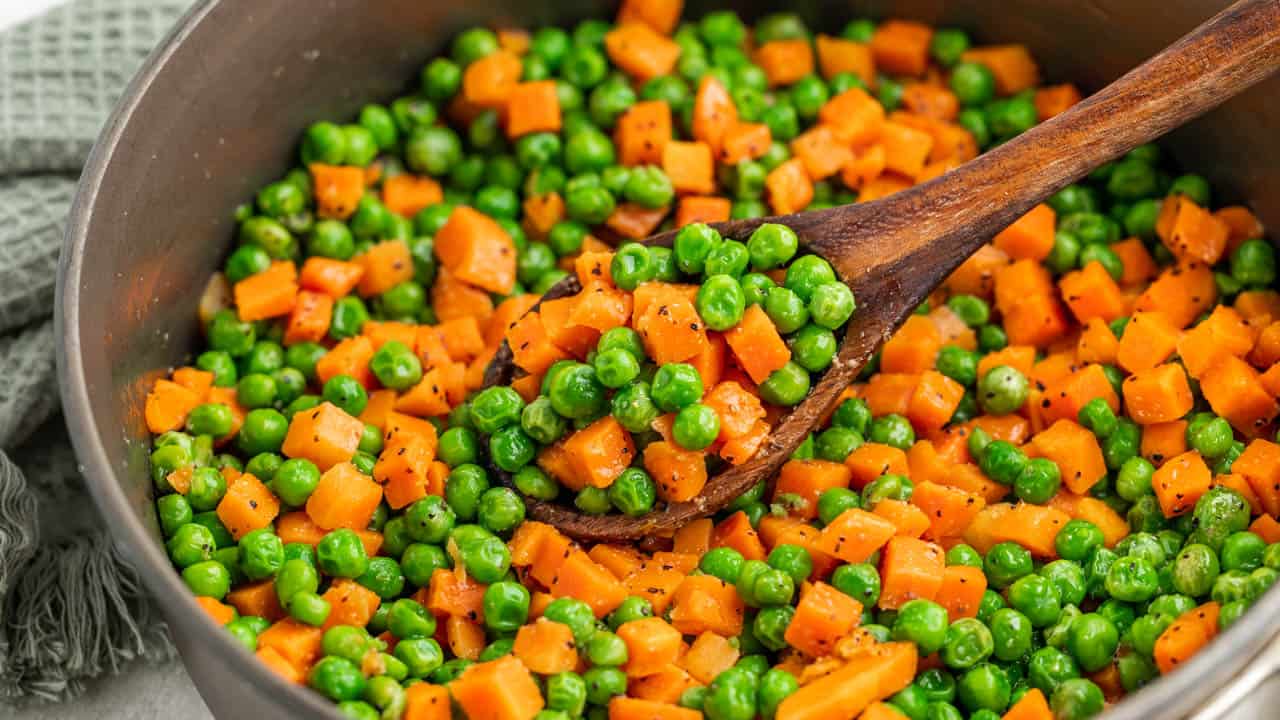 Easy Peas-y Peas and Carrots