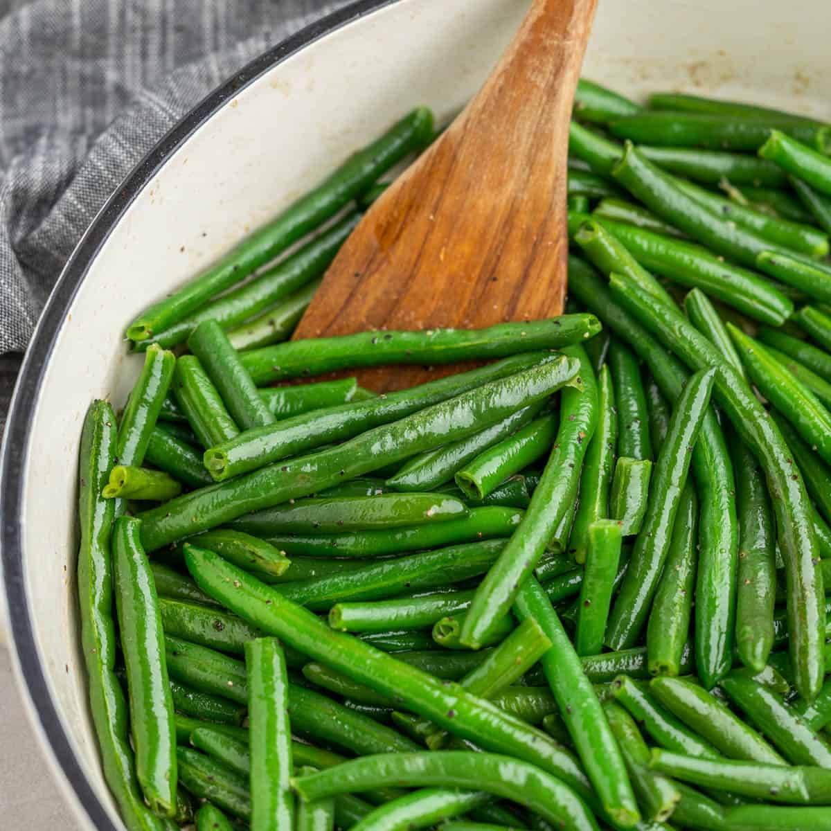 Green beans from frozen.