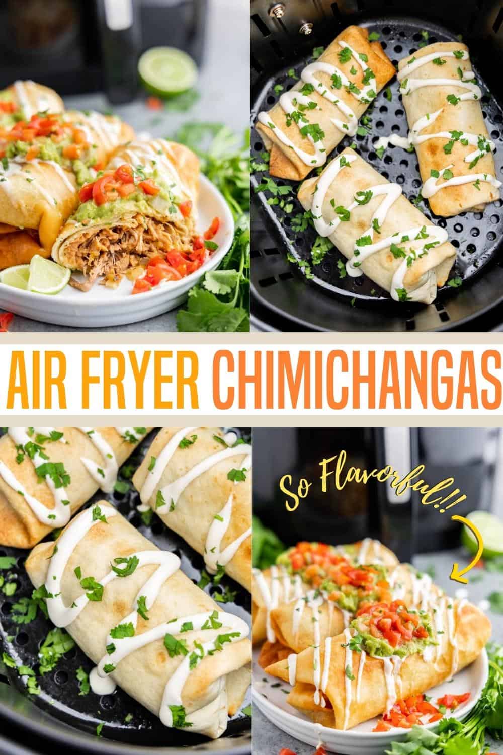 Air Fryer Chimichangas