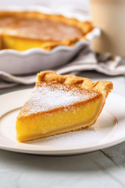 Southern Chess Pie - The Stay At Home Chef