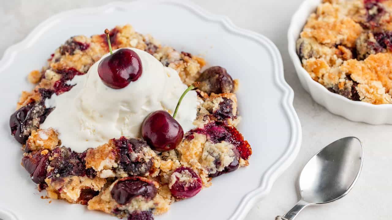 Cherry Dump Cake – The Stay At Home Chef