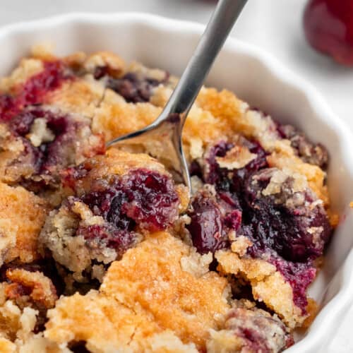 Cherry Dump Cake - The Stay At Home Chef