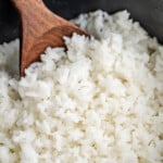 White rice.