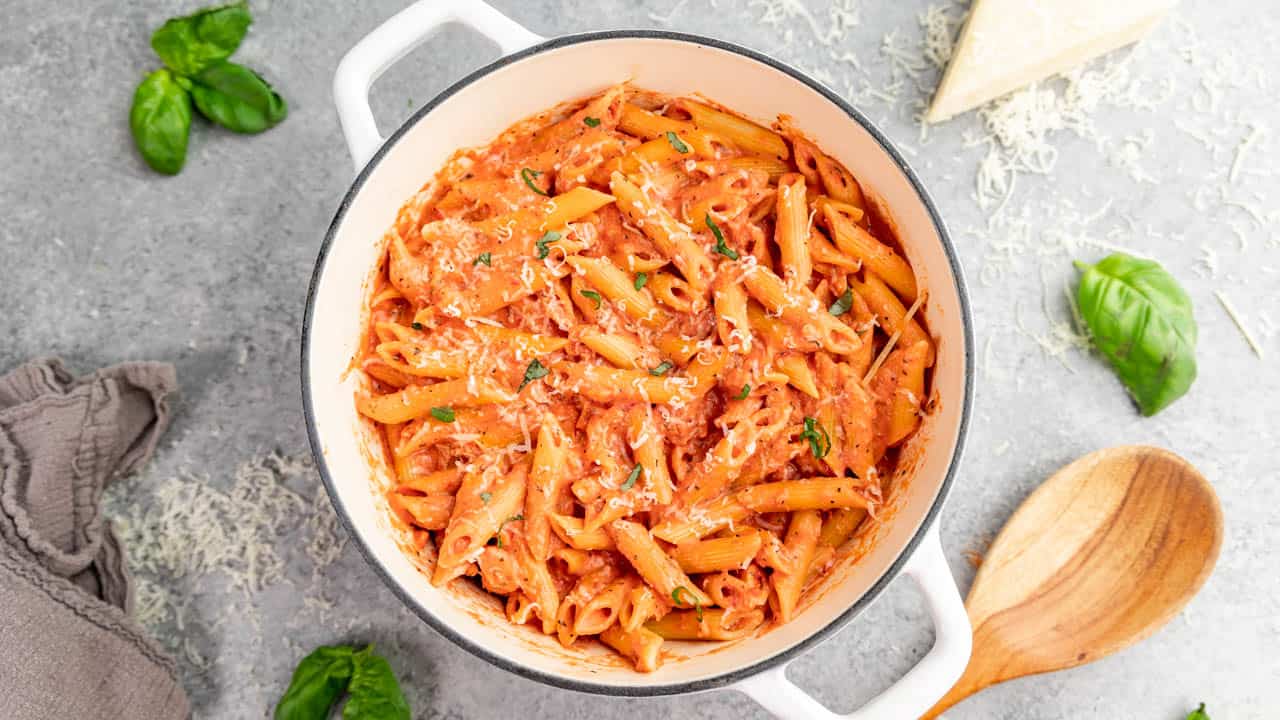 Penne Alla Vodka – The Stay At Home Chef