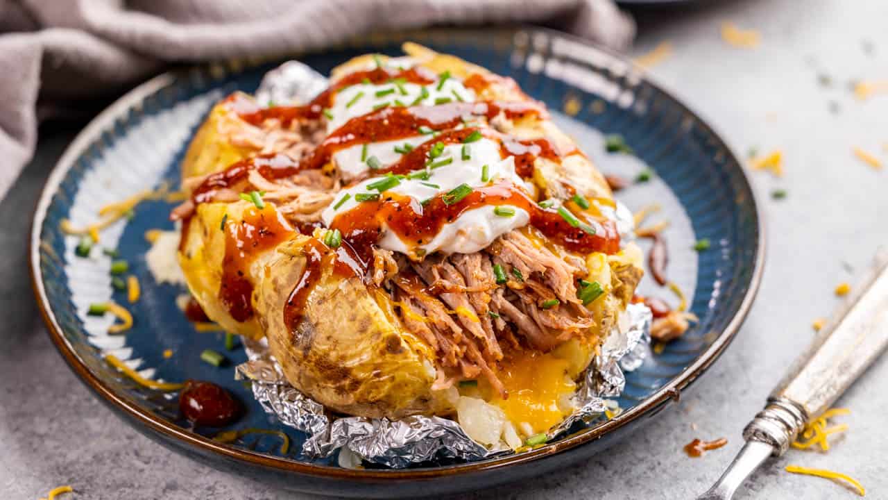 Pulled Pork Loaded Potato