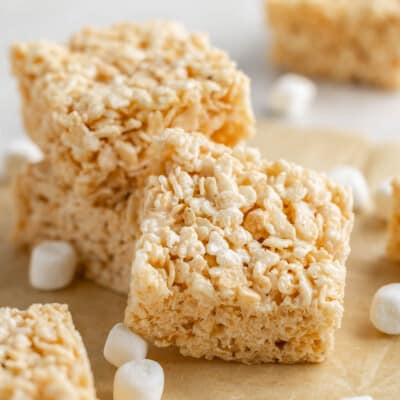 Classic Rice Krispie Treats - The Stay At Home Chef