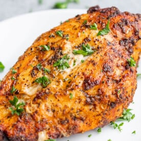 How To Cook Chicken Breasts In The Air Fryer (from Frozen!) - The Stay ...