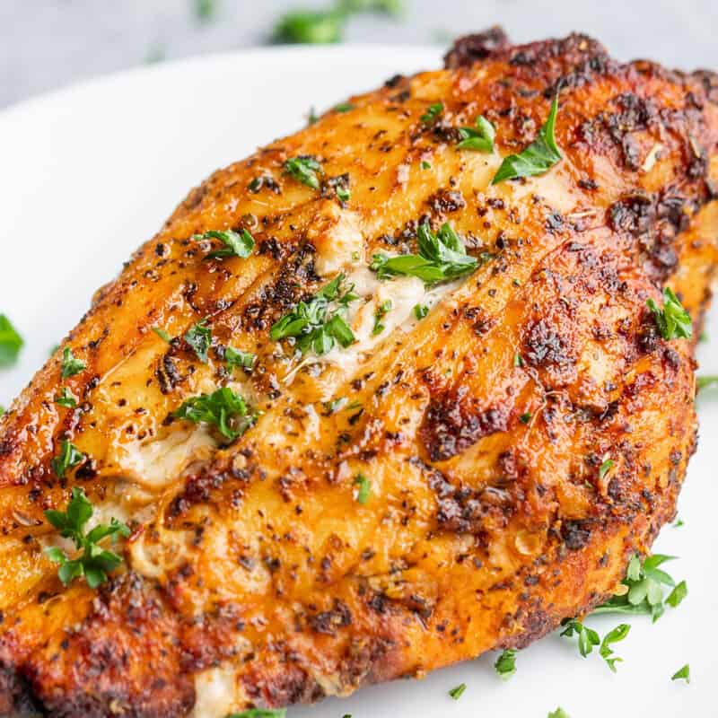 How to Cook Chicken Breasts in the Air Fryer (from frozen!) - The Stay ...