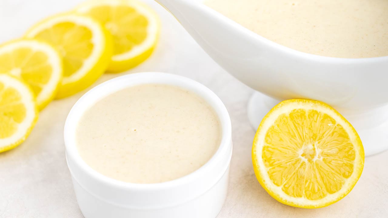 Lemon Cream Sauce – The Stay At Home Chef