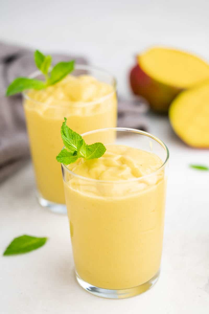 Mango smoothies.