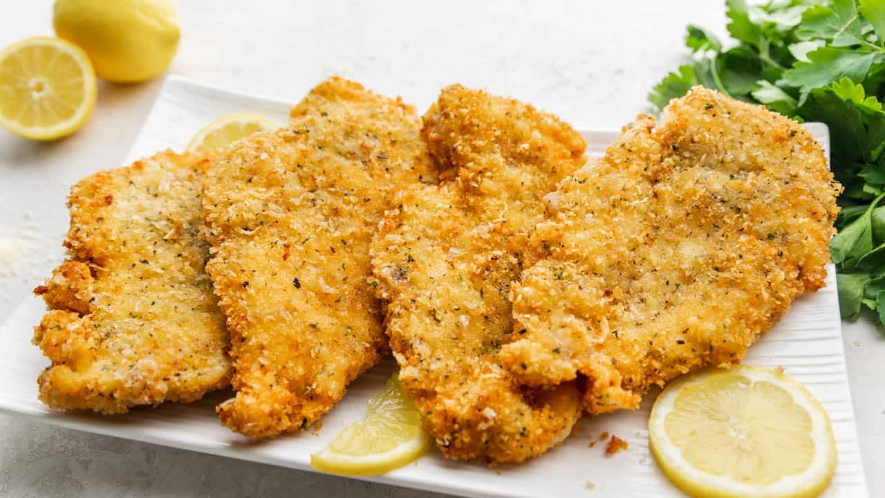 Parmesan Crusted Chicken – The Stay At Home Chef