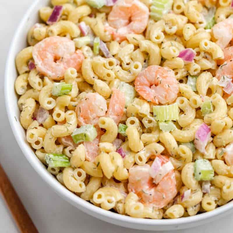 Shrimp Pasta Salad - The Stay At Home Chef