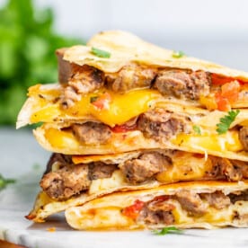 Steak Quesadilla - The Stay At Home Chef