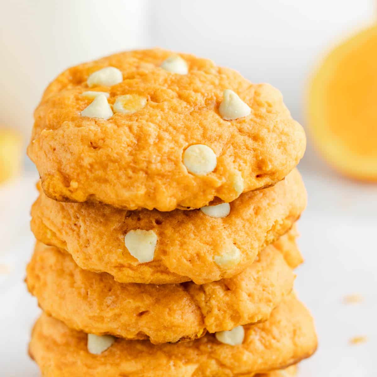 Orange creamsicle cookies.