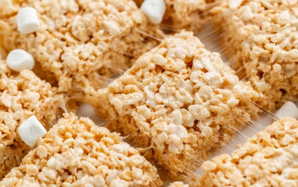 Browned Butter Rice Krispie Treats - The Stay At Home Chef