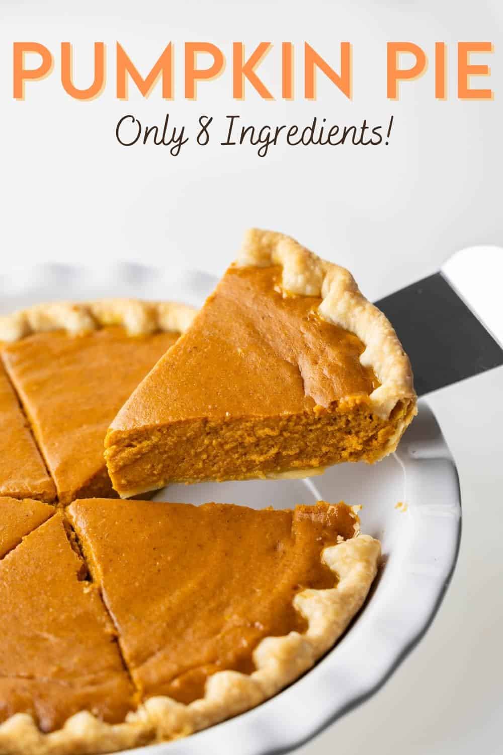 Easy Homemade Pumpkin Pie