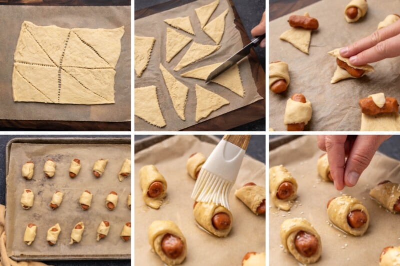 Easy Party Pigs In A Blanket - The Stay At Home Chef