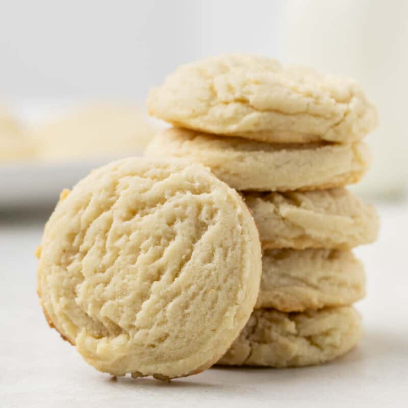 Perfectly Soft Drop Sugar Cookies - The Stay At Home Chef