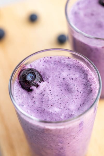 Blueberry Smoothie - The Stay At Home Chef