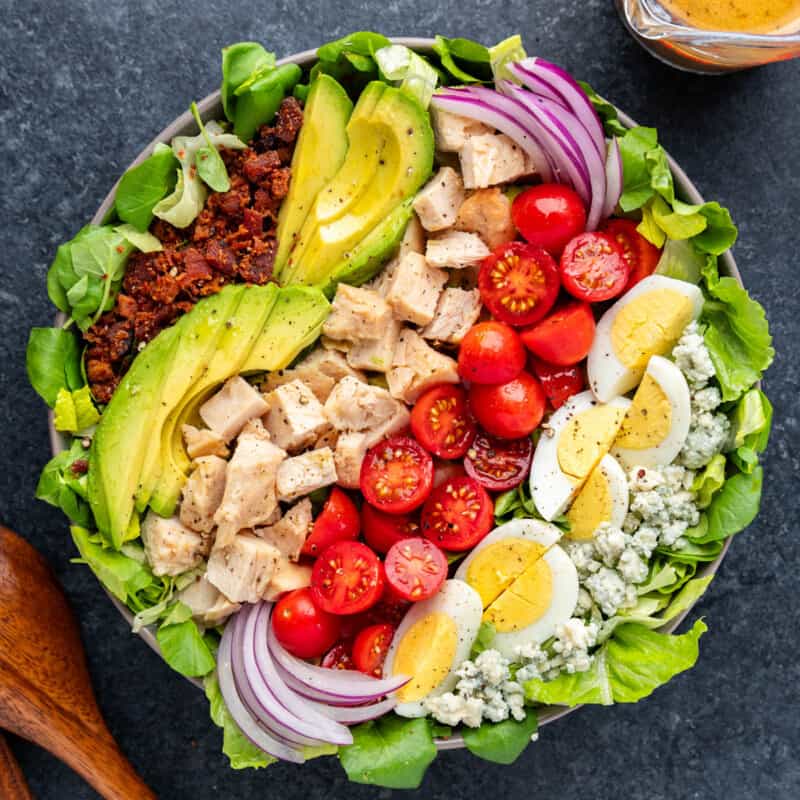 Easy Cobb Salad - The Stay At Home Chef