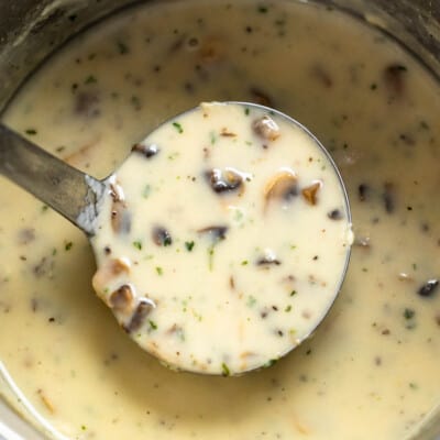 how to doctor up cream of mushroom soup