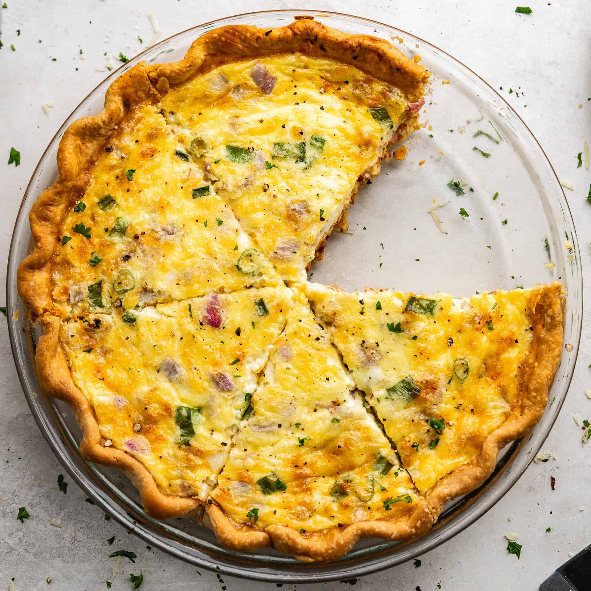 Basic Quiche Recipe (Any Flavor!) - The Stay At Home Chef
