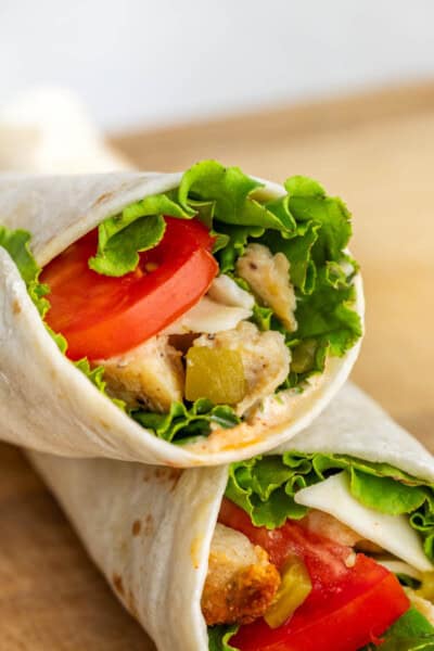 Southwest Grilled Chicken Wraps - The Stay At Home Chef