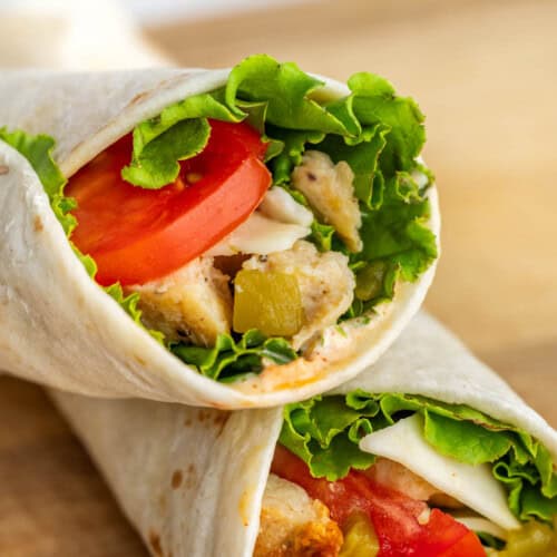 Southwest Grilled Chicken Wraps - The Stay At Home Chef