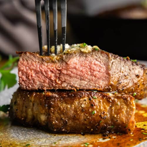 New York Strip Steak - The Stay At Home Chef