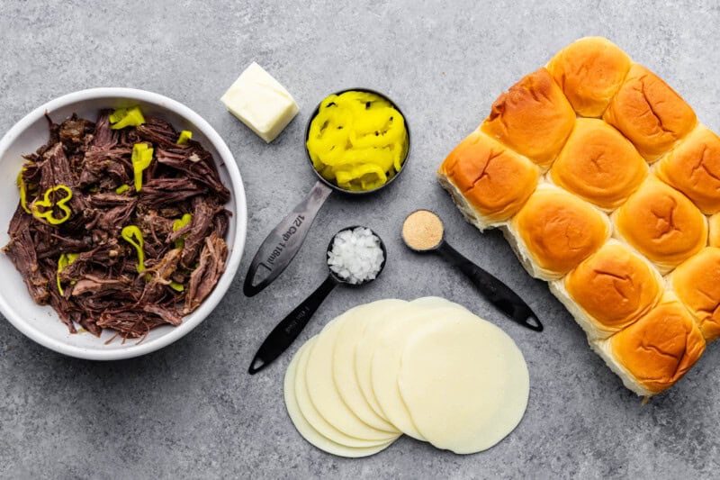 Mississippi Pot Roast Sliders - The Stay At Home Chef