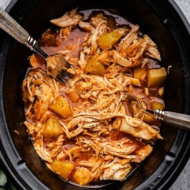 Slow Cooker Hawaiian Barbecue Chicken - The Stay At Home Chef