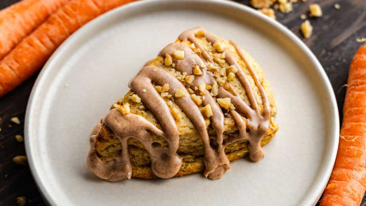 Carrot Cake Scones