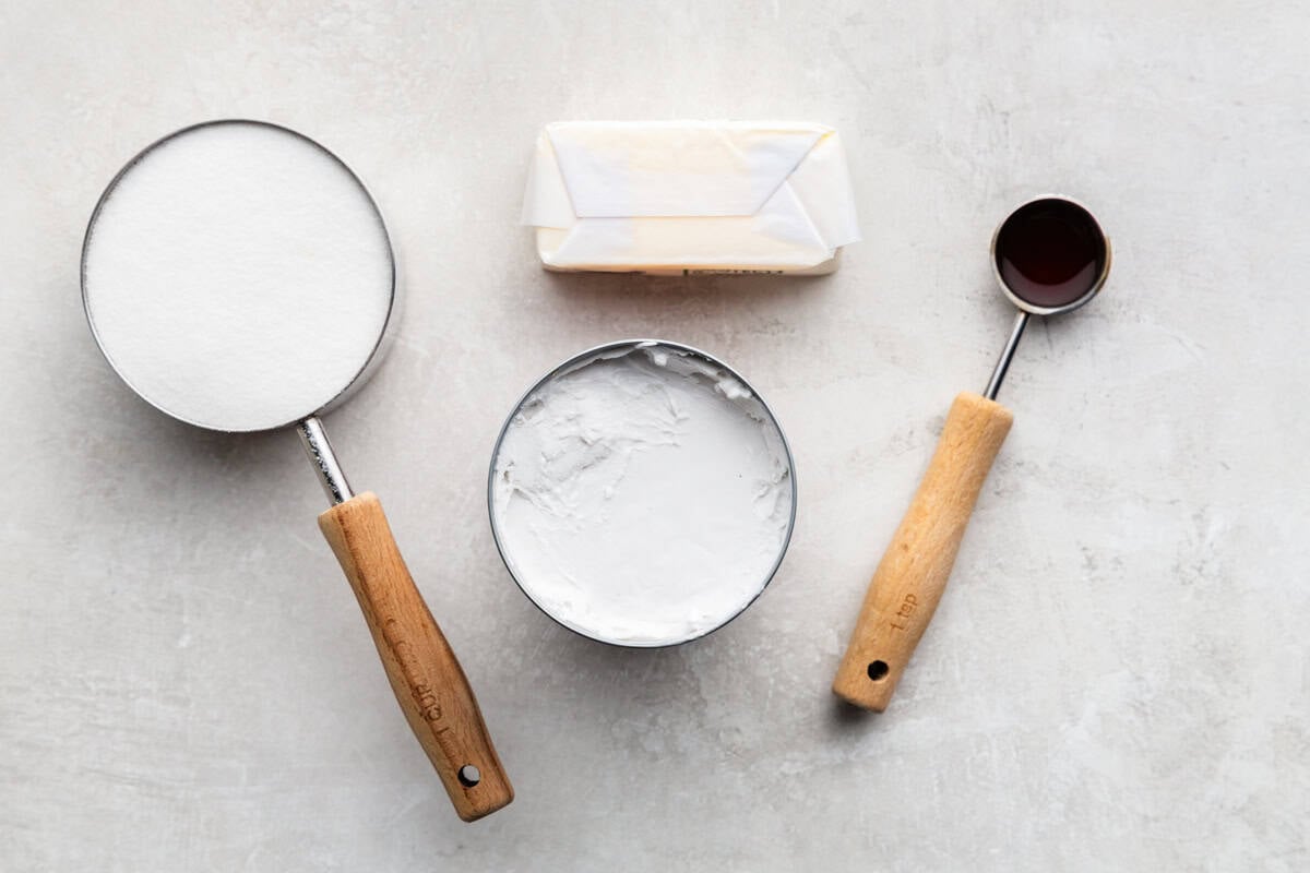 Ingredients used to make coconut syrup.